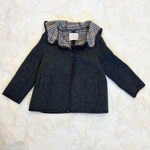 Zara girls wool blend jacket